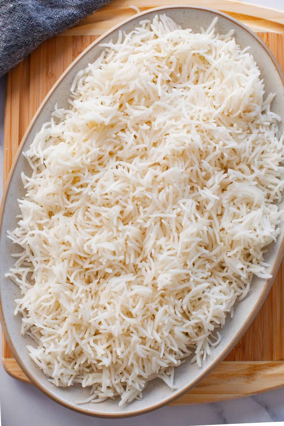 Plain rice